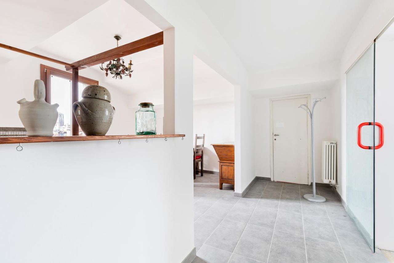Ponte Di Rialto Penthouse With Panoramic Terrace Lägenhet Venedig Exteriör bild