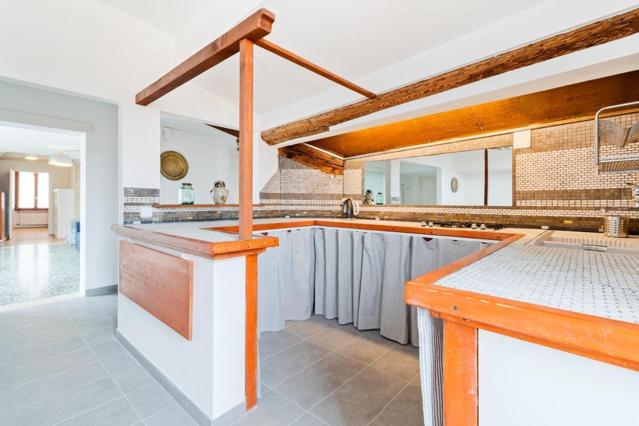 Ponte Di Rialto Penthouse With Panoramic Terrace Lägenhet Venedig Exteriör bild